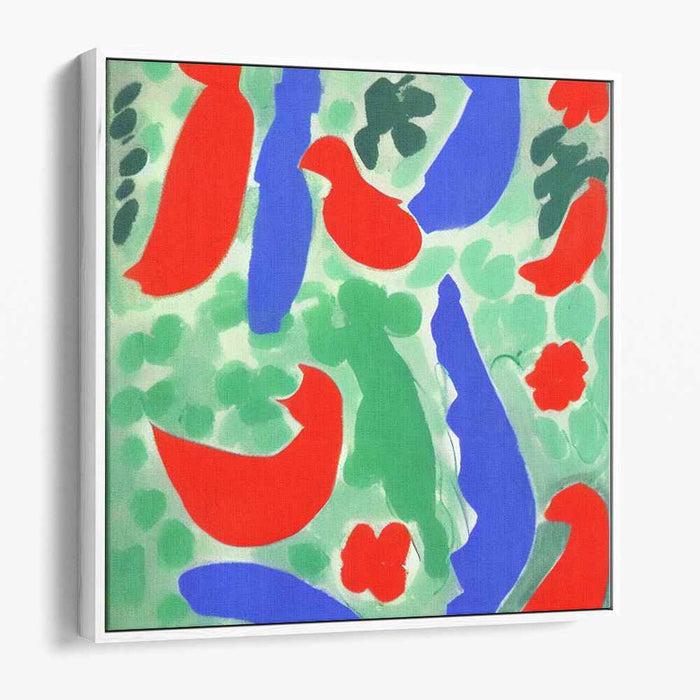 Euphoric Impulse: Abstract Expressionist Canvas Art Print