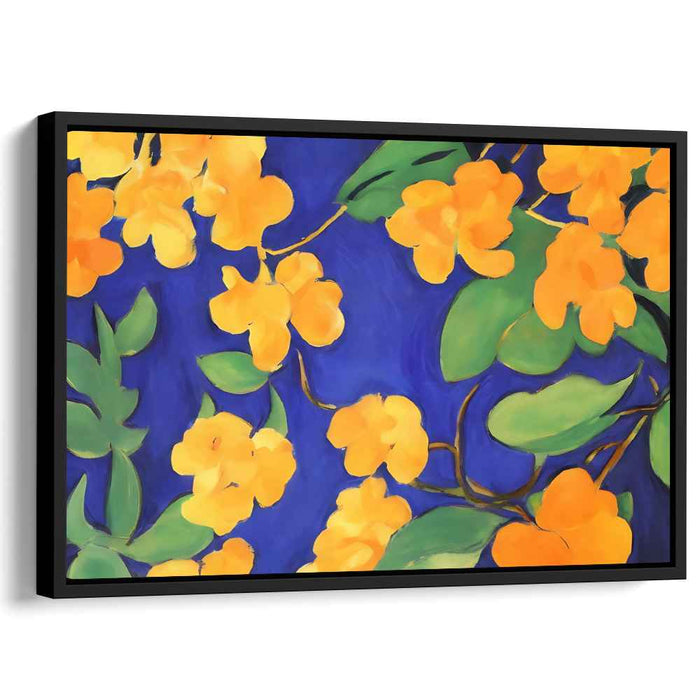 Petals of the Avant-Garde: Post-Impressionist Floral Canvas Art Print