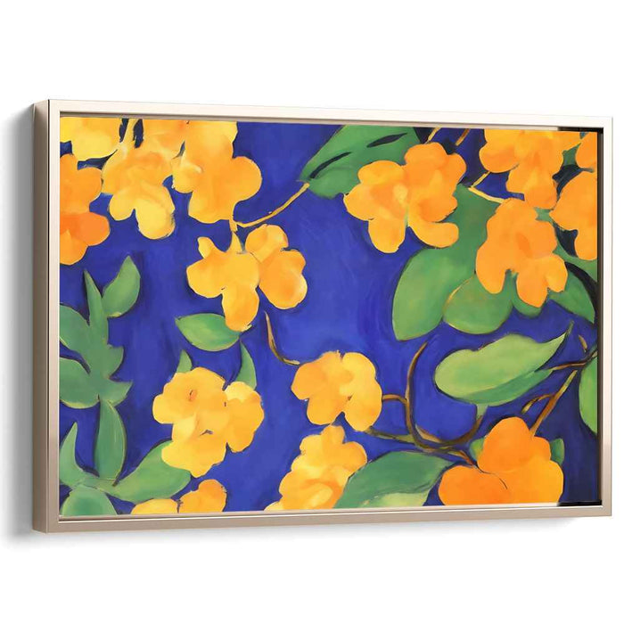 Petals of the Avant-Garde: Post-Impressionist Floral Canvas Art Print