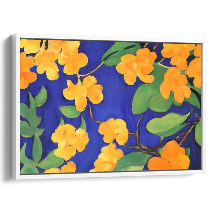 Petals of the Avant-Garde: Post-Impressionist Floral Canvas Art Print