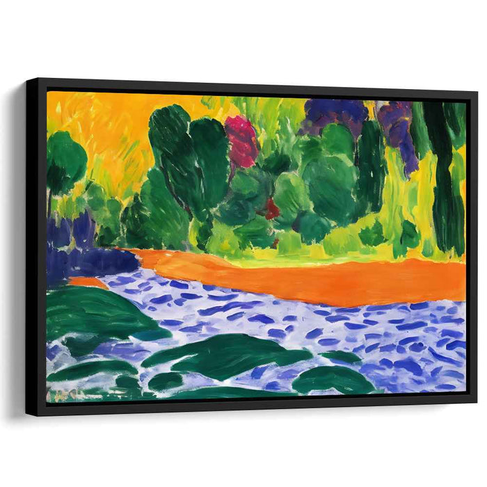 Vortex of Infinity: An Abstract Landscape Canvas Art Print