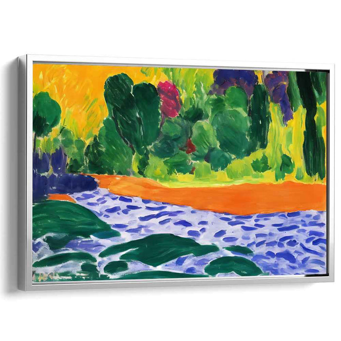 Vortex of Infinity: An Abstract Landscape Canvas Art Print
