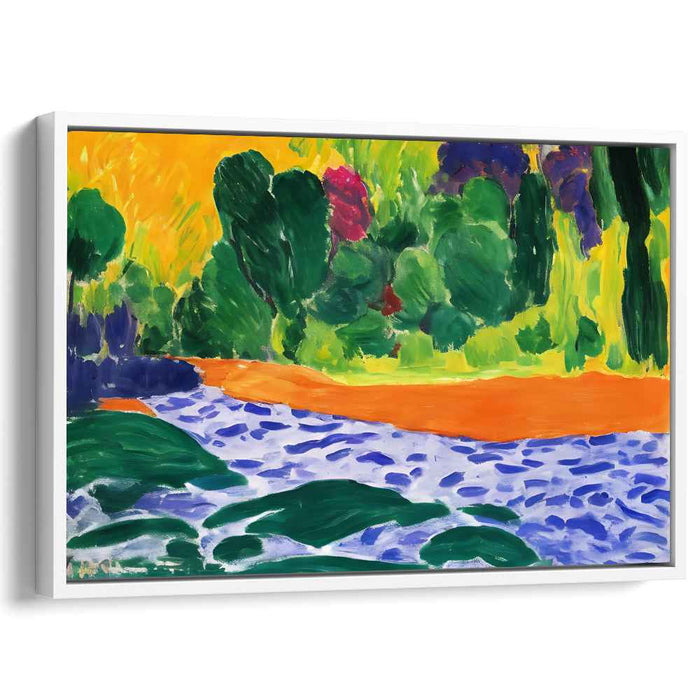 Vortex of Infinity: An Abstract Landscape Canvas Art Print