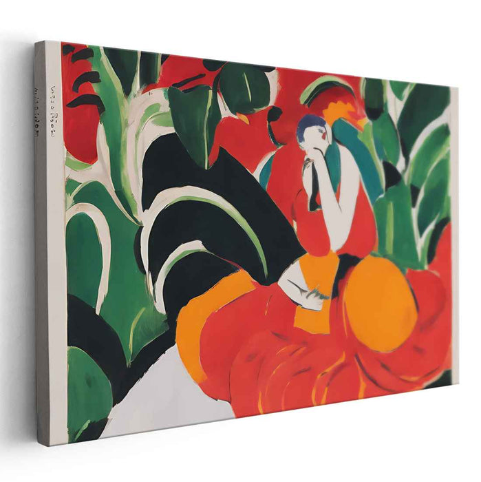 Elegant Repose: Modernist Interpretation of Nature and Form