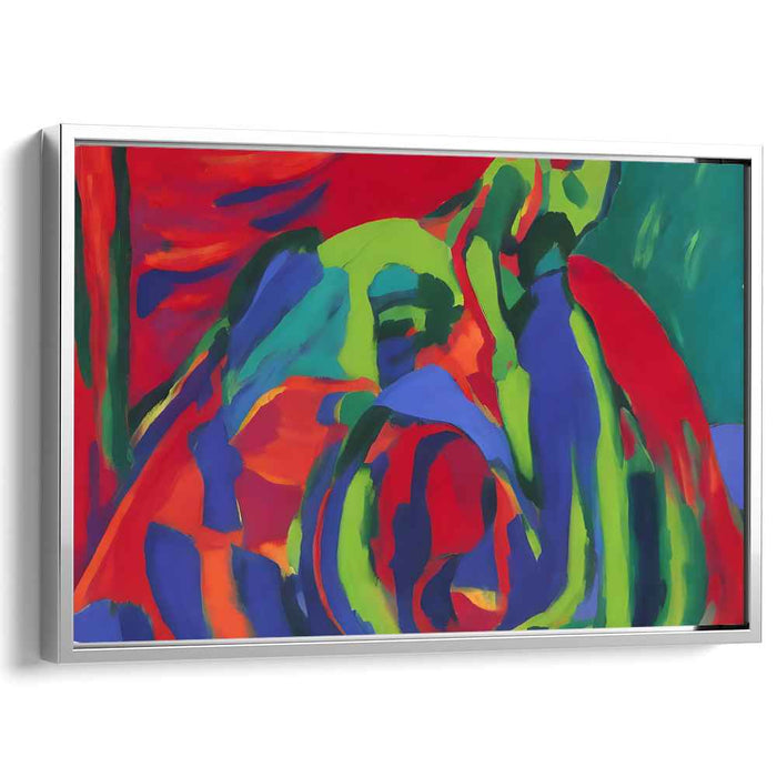 Energized Abstractions: Bold and Vibrant Canvas Art Print