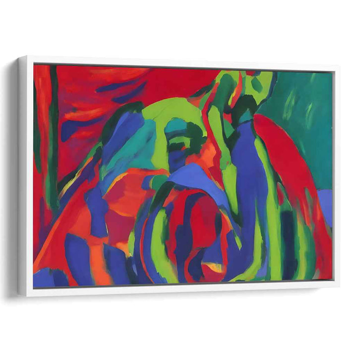 Energized Abstractions: Bold and Vibrant Canvas Art Print