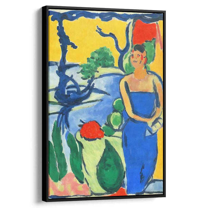 Bold Brushstrokes Dance Free: Fauvist Expression in Bold Colors Canvas Art Print