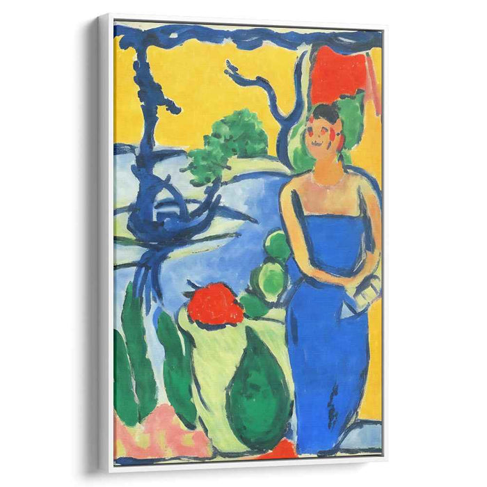 Bold Brushstrokes Dance Free: Fauvist Expression in Bold Colors Canvas Art Print
