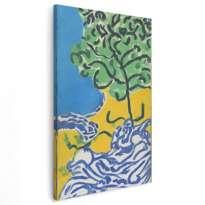 Elysian Horizon: A Vivid Landscape of Tranquility