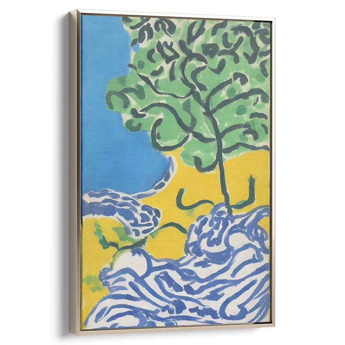 Elysian Horizon: A Vivid Landscape of Tranquility