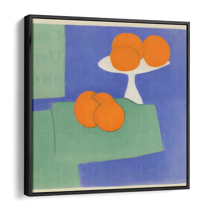 Abstract Echoes in Silence: Modernist Still Life Canvas Art Print