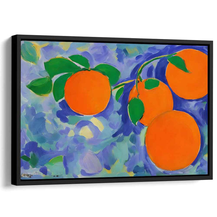 Wild Chroma Canvas Symphony: Fauvist Inspired Colorful Canvas Art Print