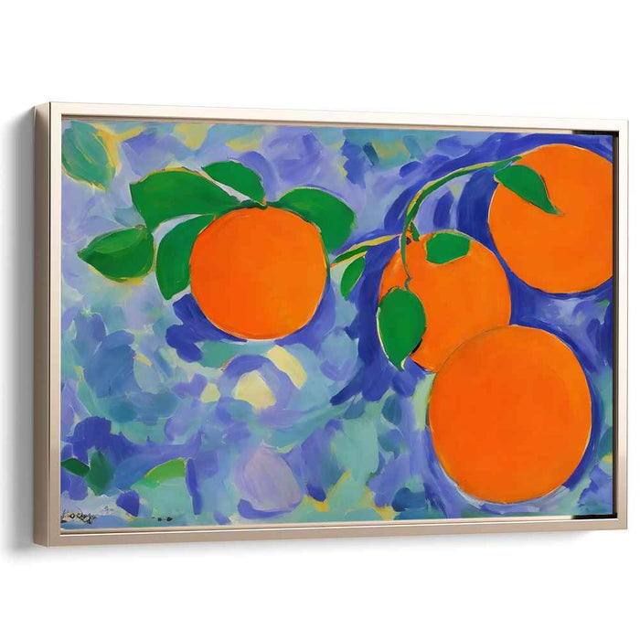 Wild Chroma Canvas Symphony: Fauvist Inspired Colorful Canvas Art Print