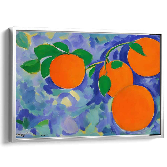 Wild Chroma Canvas Symphony: Fauvist Inspired Colorful Canvas Art Print