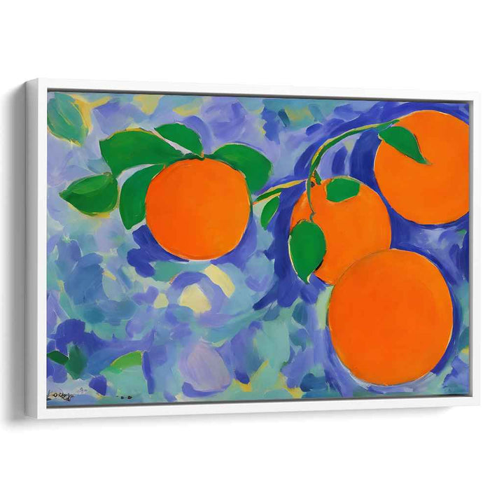 Wild Chroma Canvas Symphony: Fauvist Inspired Colorful Canvas Art Print