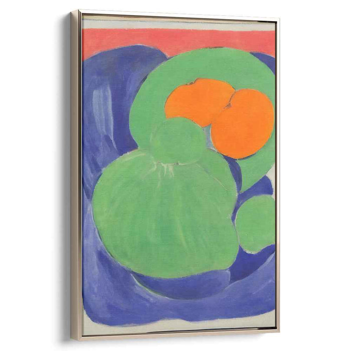 Tropical Jungle Symphony: Vibrant Fauvist-Inspired Fruit Canvas Art