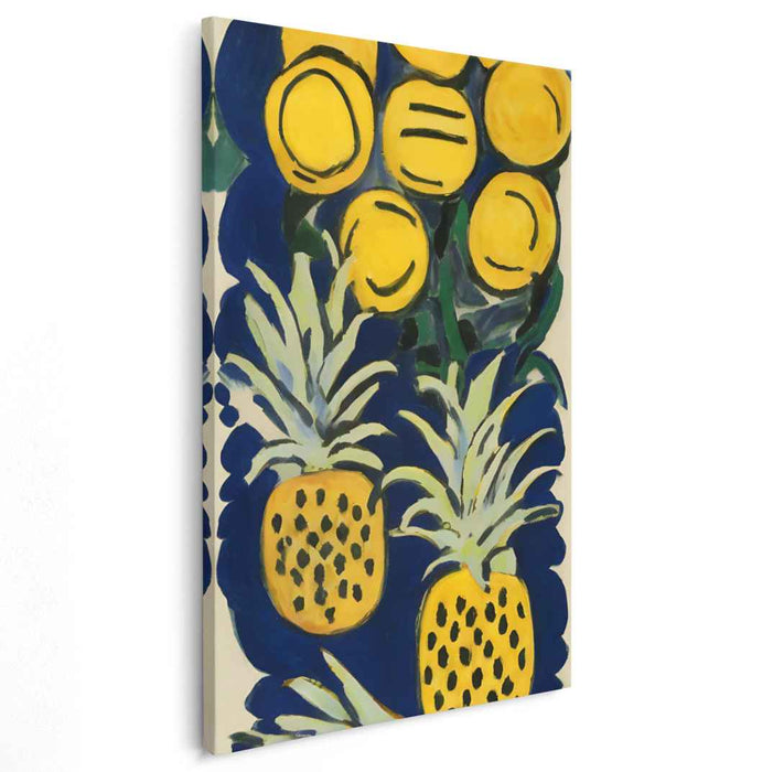 Tropical Fusion Delight: Sunny Pineapple and Passion Fruit Ensemble