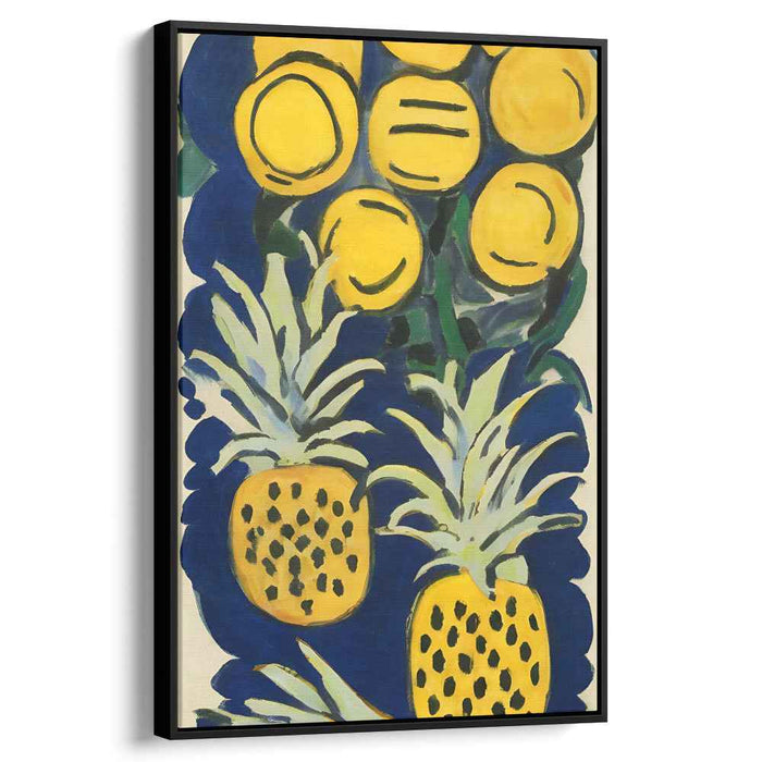 Tropical Fusion Delight: Sunny Pineapple and Passion Fruit Ensemble