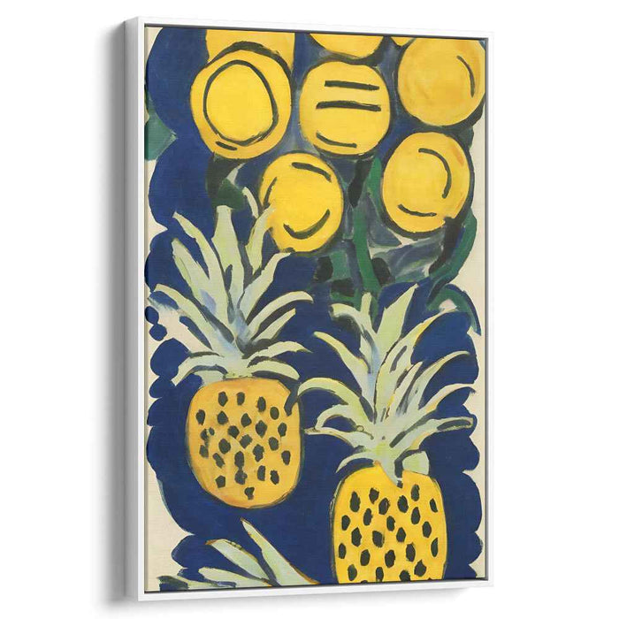 Tropical Fusion Delight: Sunny Pineapple and Passion Fruit Ensemble