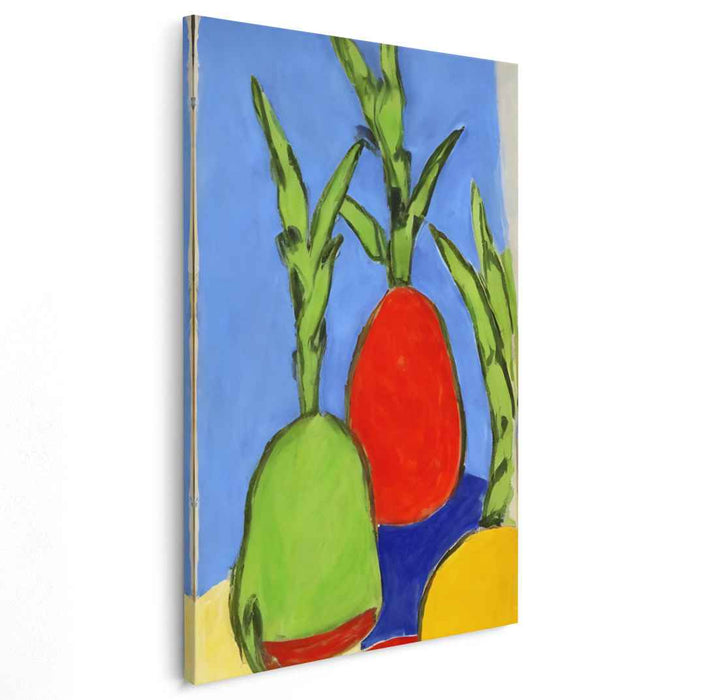 Juicy Impressions: Bold Abstract Fruits Canvas Art Print