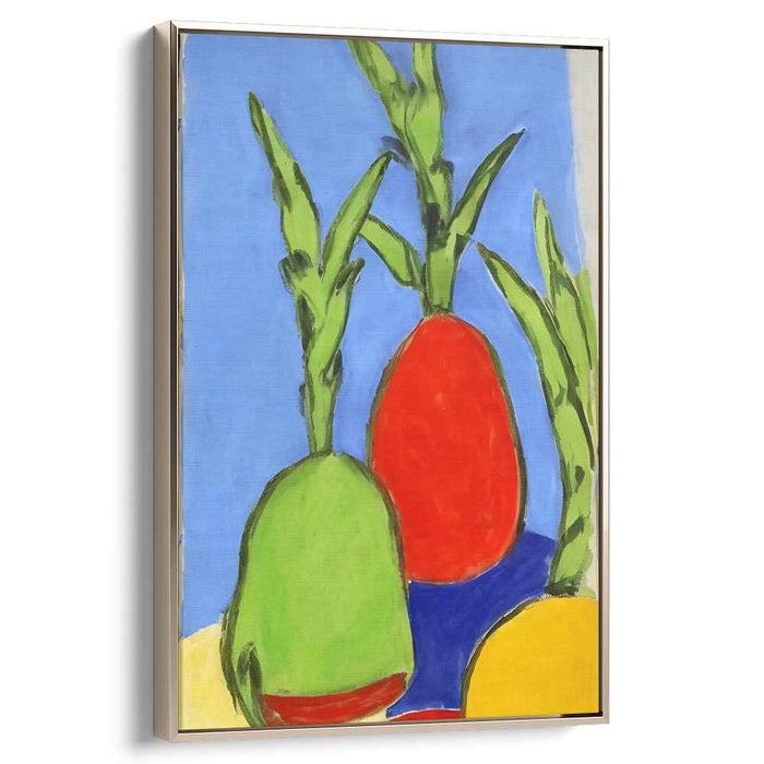 Juicy Impressions: Bold Abstract Fruits Canvas Art Print