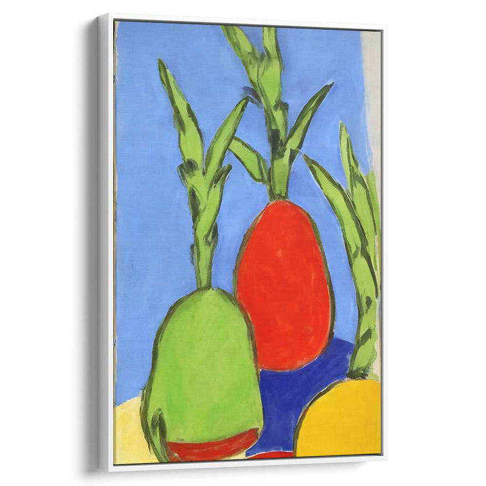 Juicy Impressions: Bold Abstract Fruits Canvas Art Print
