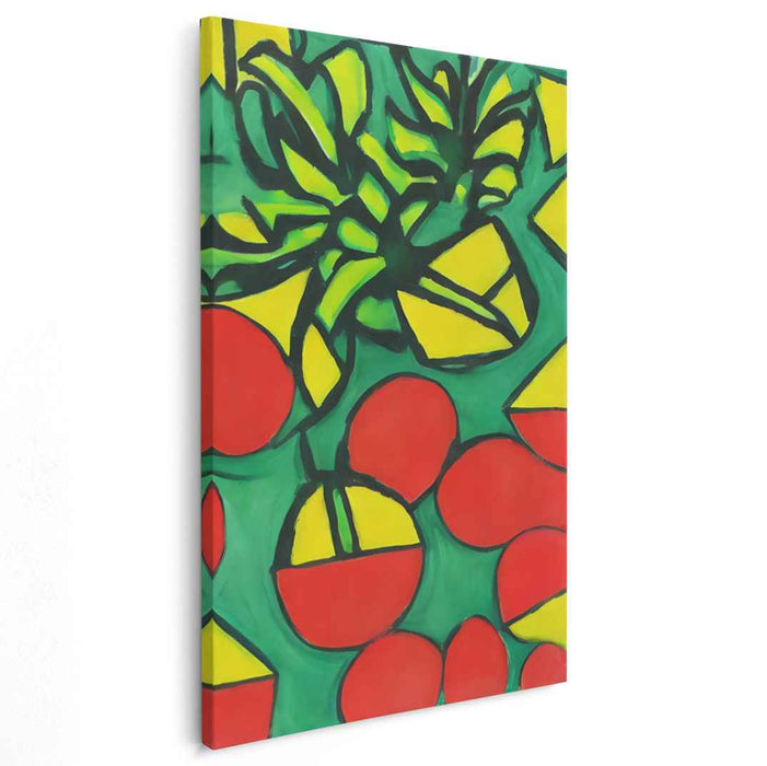 Abstract Urban Visions: Modernist Canvas Art Print