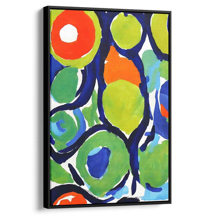 Ethereal Balance Theory: Dynamic Abstract Canvas Art Print