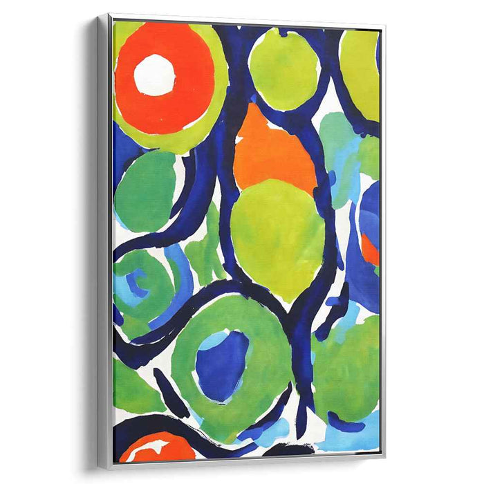 Ethereal Balance Theory: Dynamic Abstract Canvas Art Print