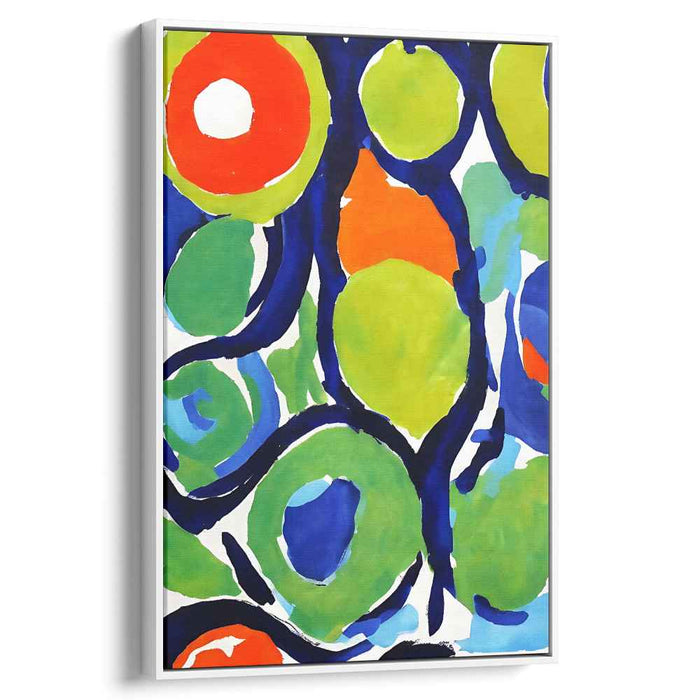 Ethereal Balance Theory: Dynamic Abstract Canvas Art Print