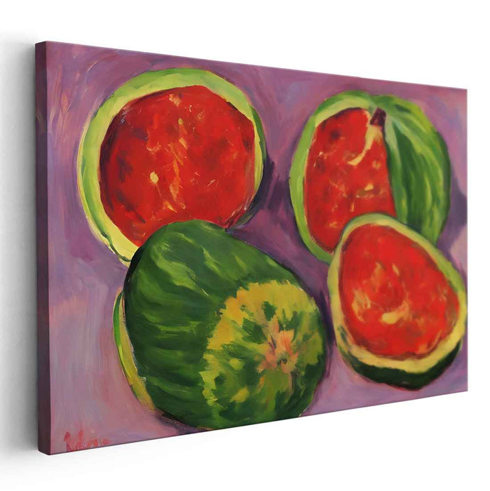 Fauvist Chromatic Symphony: Vivid Fauvist-Inspired Canvas Art Print