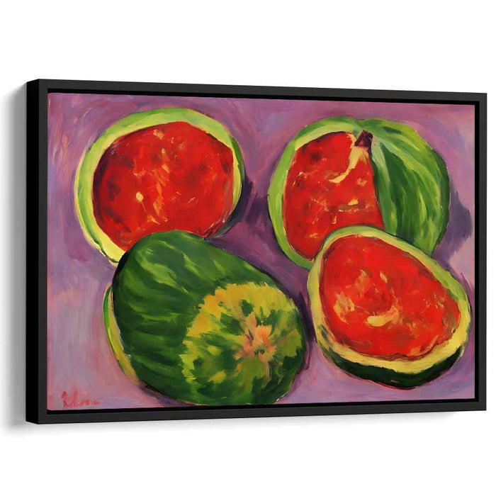 Fauvist Chromatic Symphony: Vivid Fauvist-Inspired Canvas Art Print