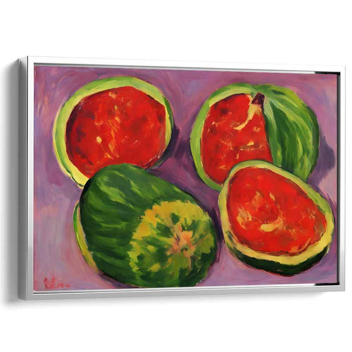 Fauvist Chromatic Symphony: Vivid Fauvist-Inspired Canvas Art Print
