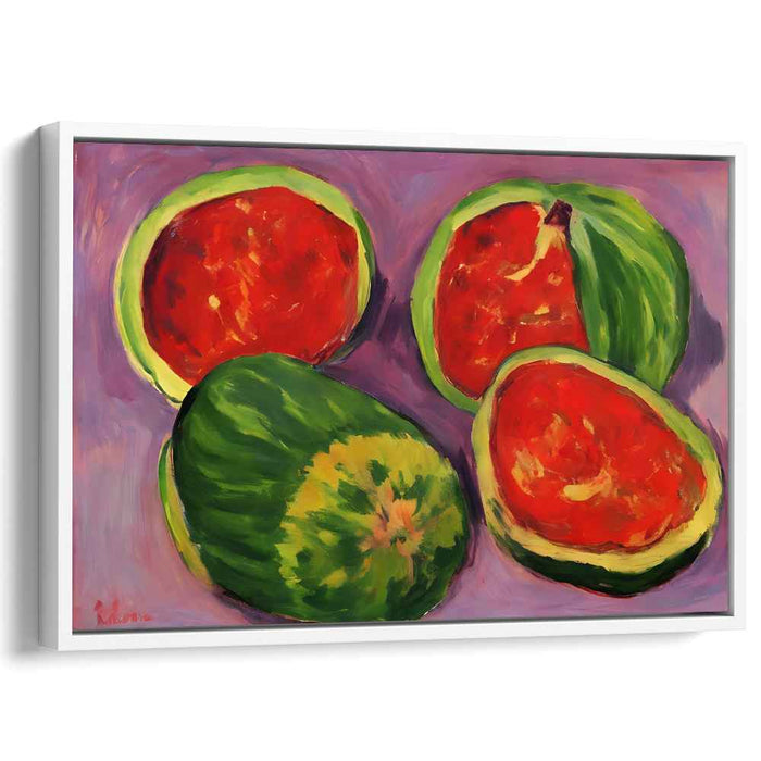 Fauvist Chromatic Symphony: Vivid Fauvist-Inspired Canvas Art Print