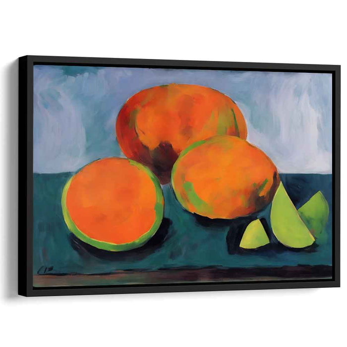 Tangible Echoes: Post-Impressionist Still Life Canvas Art Print
