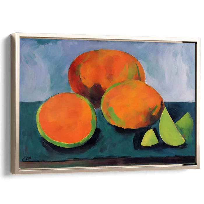 Tangible Echoes: Post-Impressionist Still Life Canvas Art Print