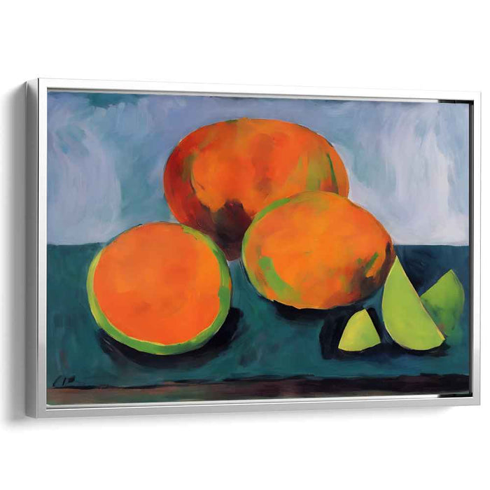 Tangible Echoes: Post-Impressionist Still Life Canvas Art Print