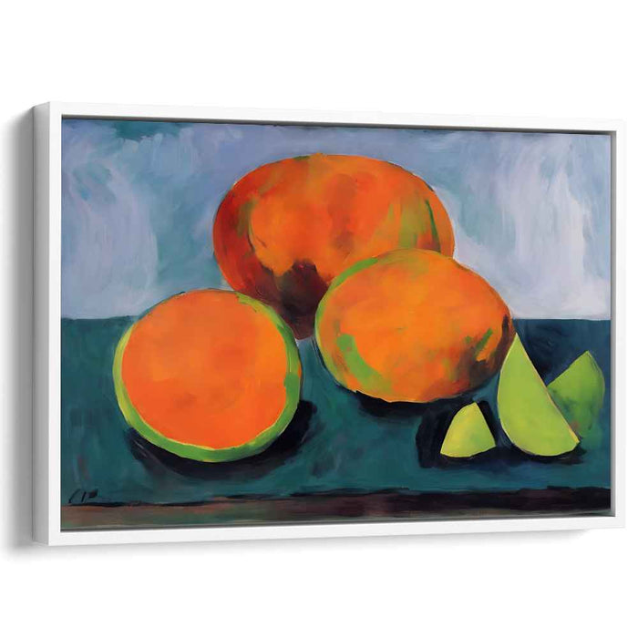 Tangible Echoes: Post-Impressionist Still Life Canvas Art Print