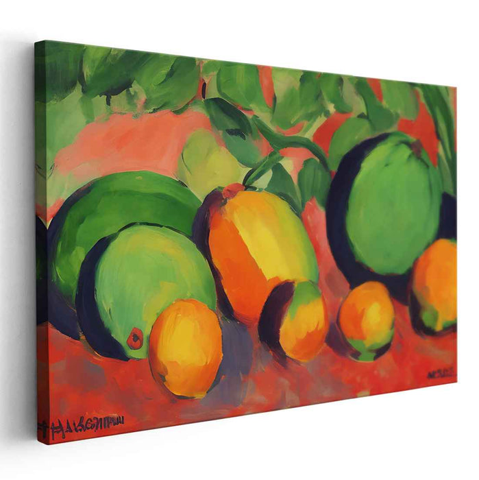 Juicy Melody: Lush Fruit Symphony Canvas Art