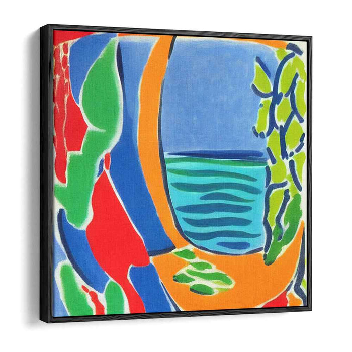 Dynamic Imprints: Modern Abstract Expressionist Canvas Art