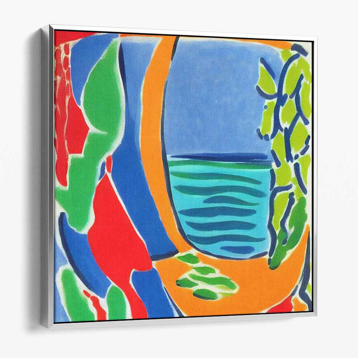 Dynamic Imprints: Modern Abstract Expressionist Canvas Art