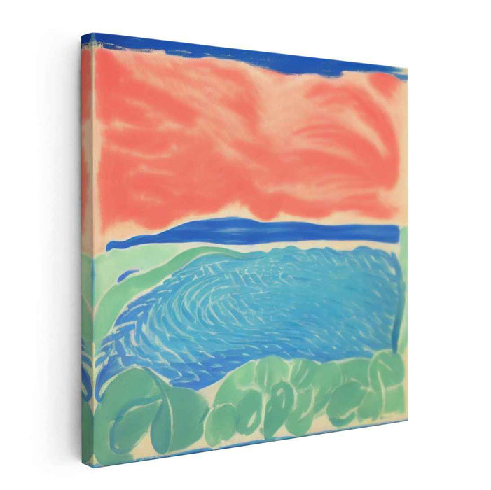 Marine Serenade: Pastel Seascape Canvas Art