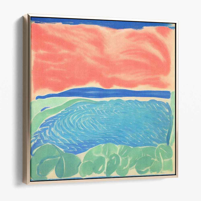Marine Serenade: Pastel Seascape Canvas Art