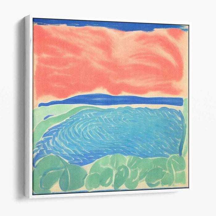 Marine Serenade: Pastel Seascape Canvas Art