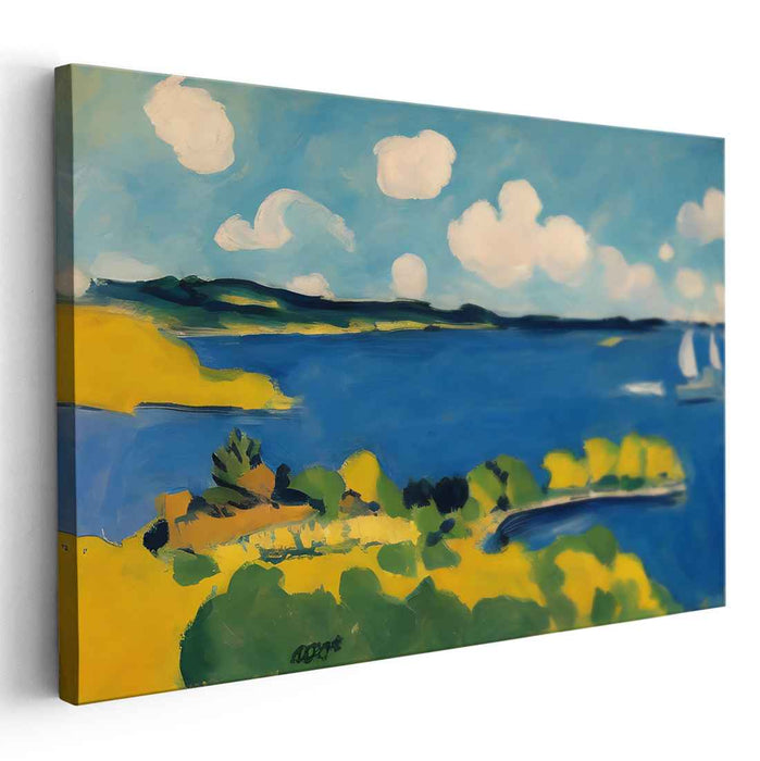 Whispers of Ocean Palette: Coastal Serenity in Bold Colors