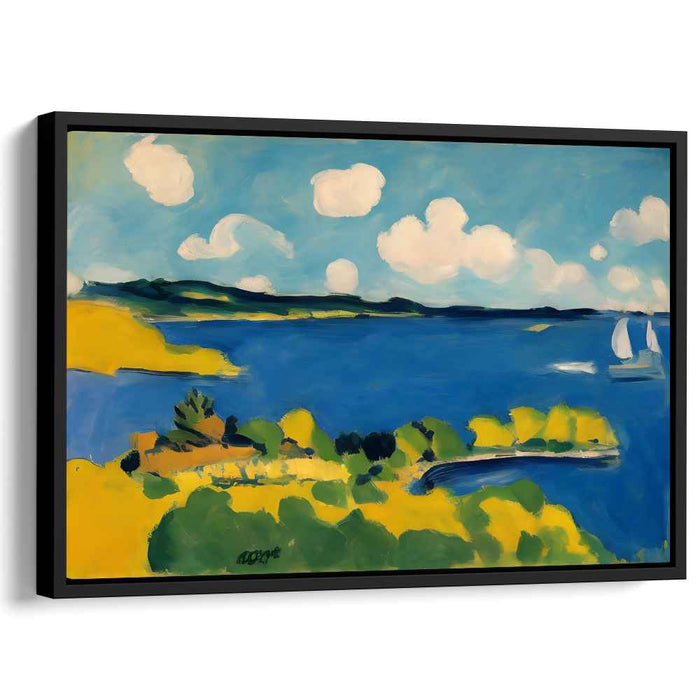 Whispers of Ocean Palette: Coastal Serenity in Bold Colors