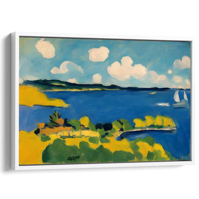 Whispers of Ocean Palette: Coastal Serenity in Bold Colors