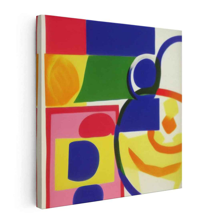 Vortex Pulse: Bold and Dynamic Abstract Canvas Art