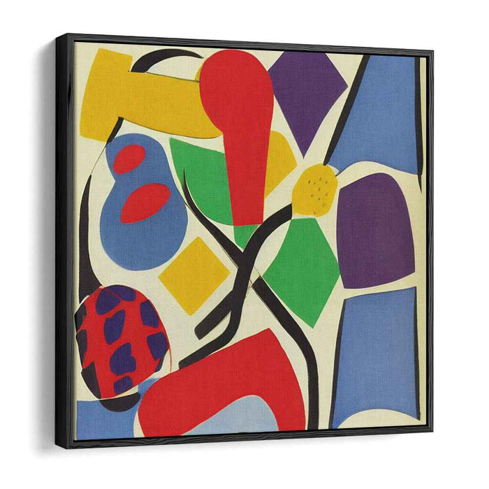 Colorful Dreams Unraveled: Modernist Abstract Canvas Art