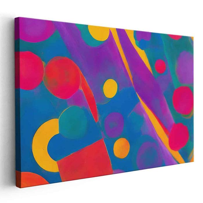 Abstract Essence Canvas Tribute: Abstract Expressionist Canvas Art Print